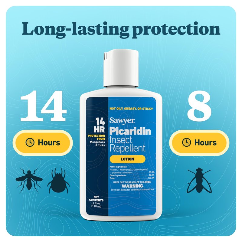 Sawyer Products SP563 20% Picaridin Insect Repellent, Lotion, 3-Ounce