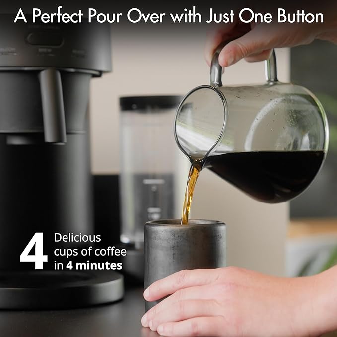 Ratio Four Series 2 Drip Coffee Maker, 5-Cup, Removable Water Tank