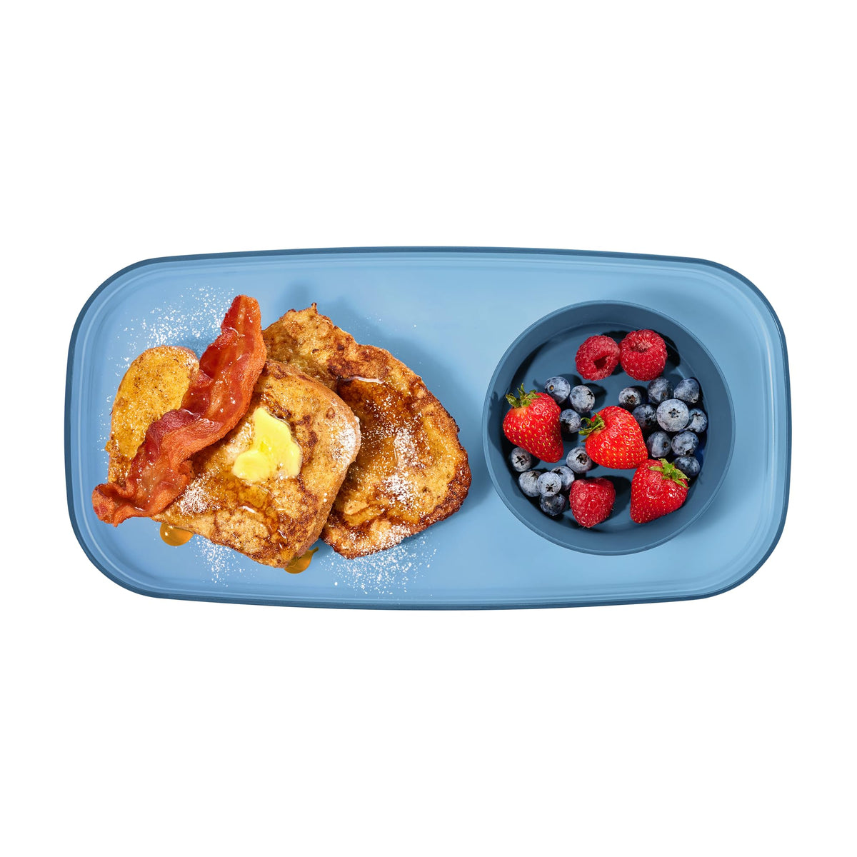 madesmart dipware Small Serving Plate, Stackable & Removable Dip Bowl for Salsa, Queso, Salad, Olives, Dishwasher & Microwave Safe, Multipurpose Plate & Bowl, Lime