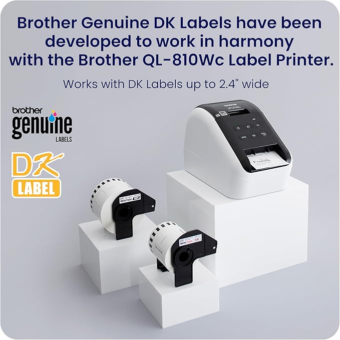 Brother QL-810WC Ultra-Fast Label Printer with Wireless Networking