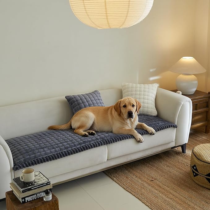 Couch Covers for 3 Cushion Couch Sofa Pet Friendly,Non-Slip Sofa Cover Washable