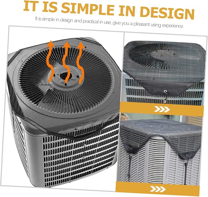 Alipis Outdoor Air Conditioner Cover Mesh Cover