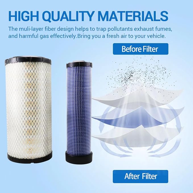 AF25557 AF25558 Air Filter Replace