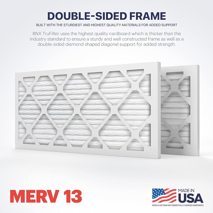 BNX TruFilter 12x24x1 Air Filter MERV 13