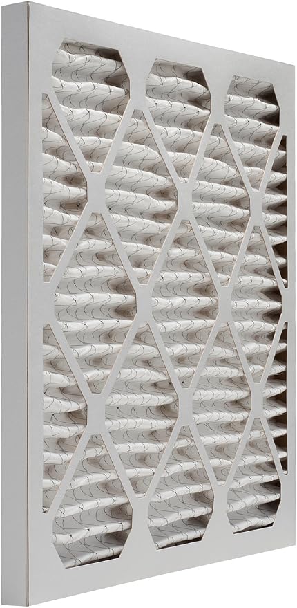 Aerostar 16x25x1 MERV 8 Air Filter, Pleated AC Furnace HVAC Filters,