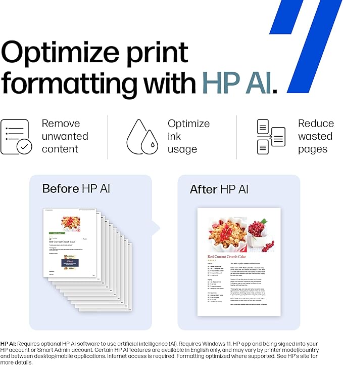 HP Laserjet Pro 3001dw Wireless Black & White Printer, Best-for-Office (3G65OF)