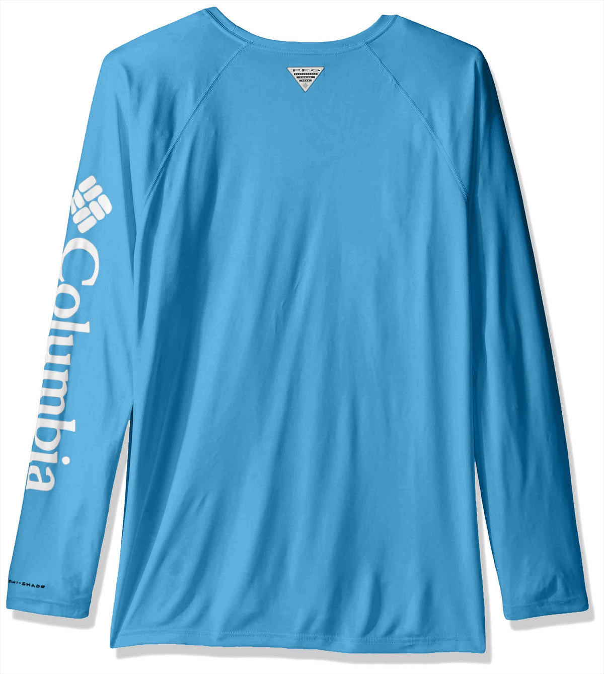 Columbia Men's Big Terminal Tackle Long Sleeve Shirt, Yacht White Logo, 3X/Tall
