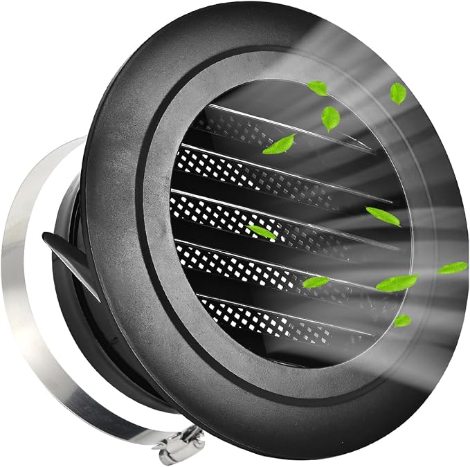 Soffit Vents 8 Inch, Round Exhaust Air Vent Cover