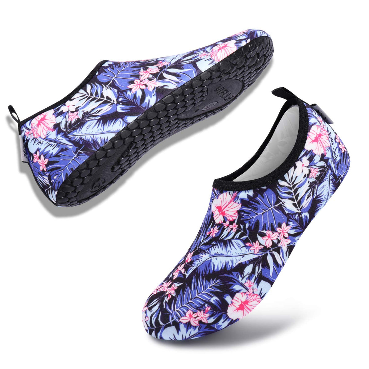 VIFUUR Water Sports Unisex Shoes Blue/Leaf - 9-10 W US / 7.5-8.5 M US (40-41)