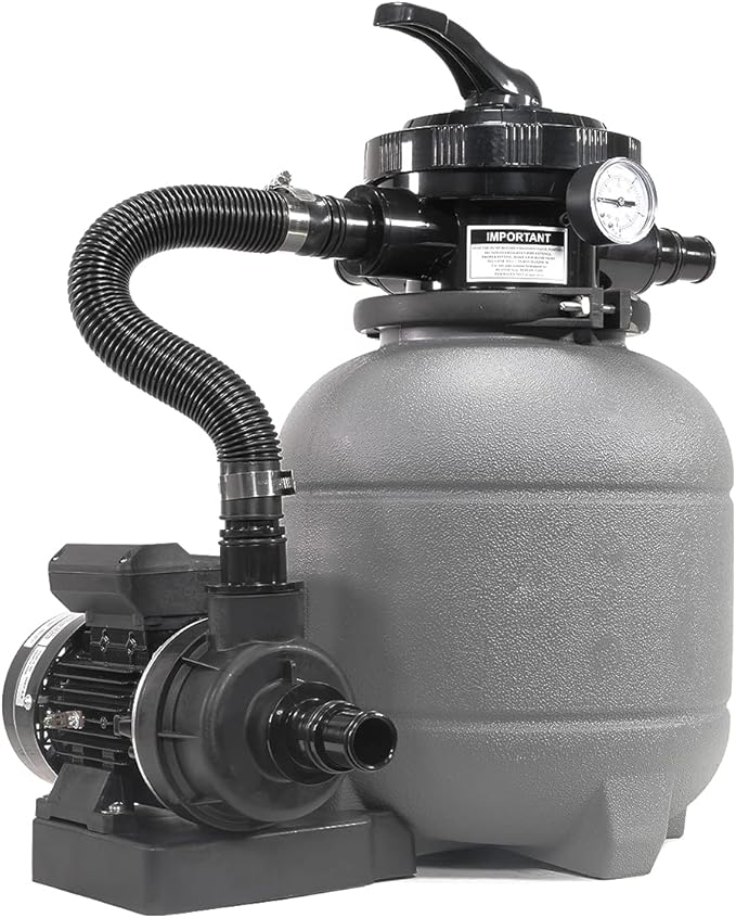 XtremepowerUS 12" Sand Filter for Above-Ground Swimming Pools Max 2, 400GPH