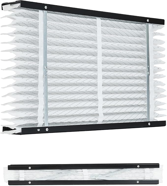 VEVOR 16x28x4 Furnace Air Filter, MERV 13 Pleated HVAC AC Replacement,