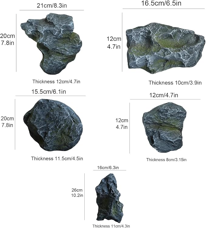Outdoor Fake Rock Cover Realistic Lightweight Fiberglass Artificial Landscape