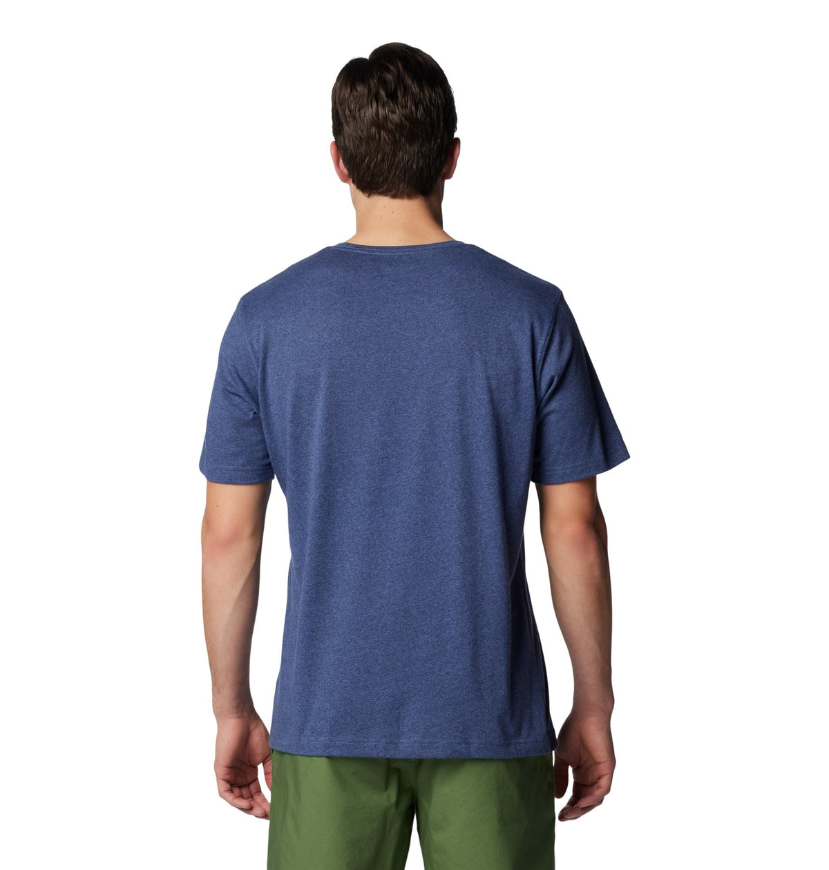 Columbia Mens Thistletown Hills Short Sleeve T-Shirt, Dark Mountain Heather, Large