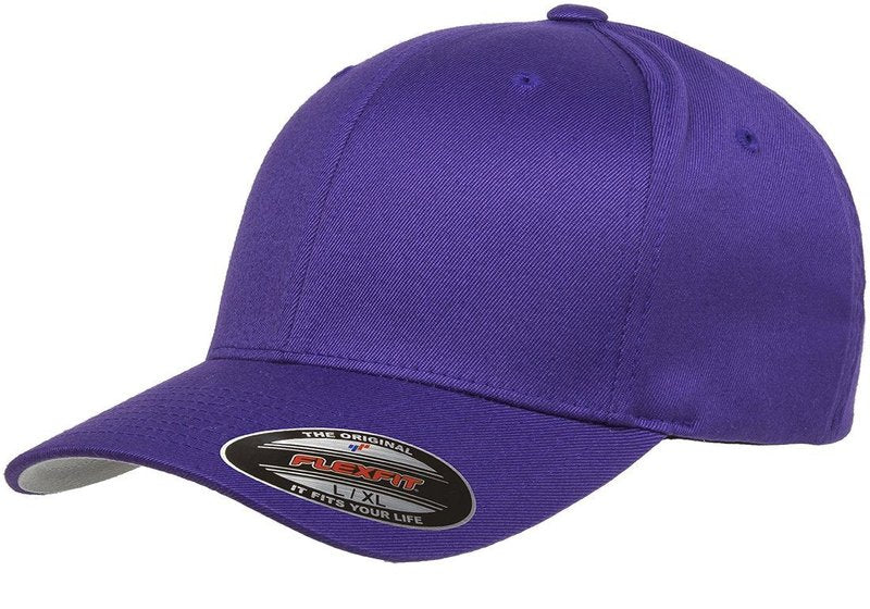 Flexfit Men's Athletic Baseball Fitted Cap, Purple, Large-X-Large