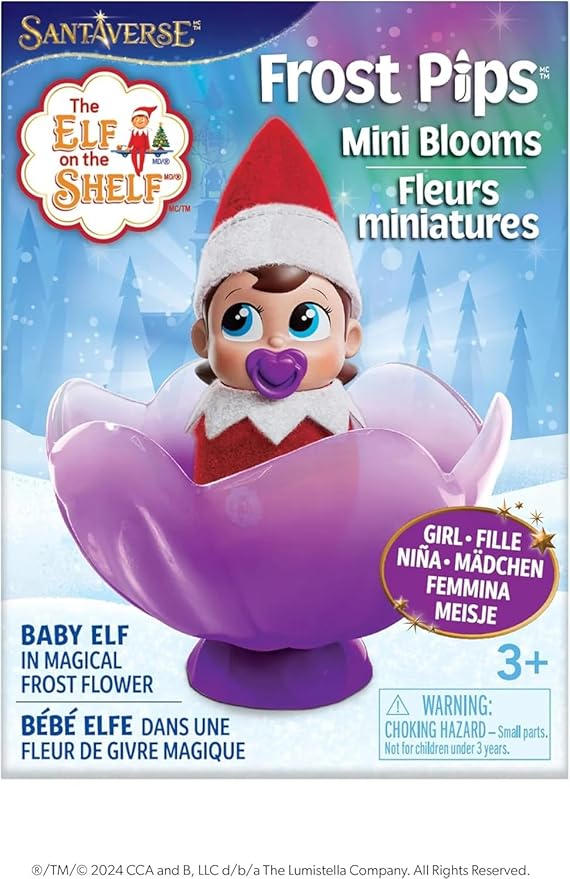 The Elf on The Shelf Frost Pips Duo: Boy and Girl Mini-Blooms