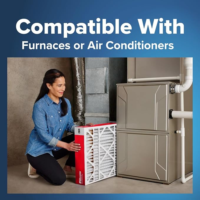 Filtrete 16x25x4 AC Furnace Air Filter, MPR 1000, MERV 11, Fits Lennox &