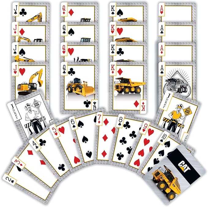 MasterPieces Family Games - Caterpillar Playing Cards - Officially Licensed Playing Card Deck for Adults, Kids, and Family