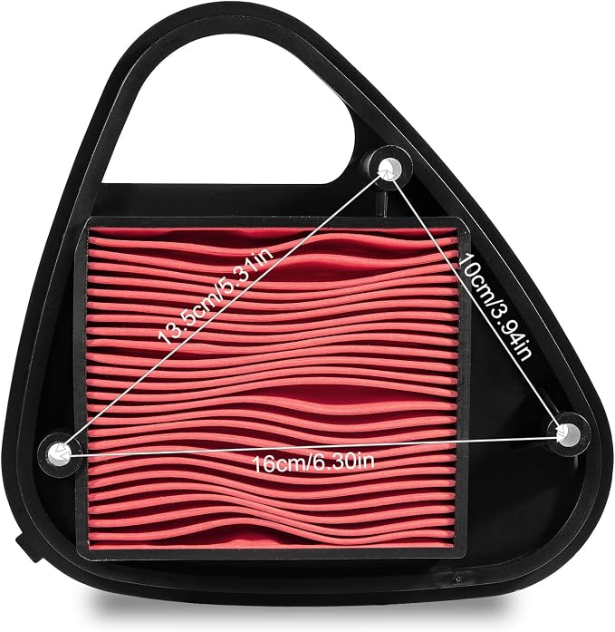 VideoPUP Replacement Motorcycle Air Filter Compatible