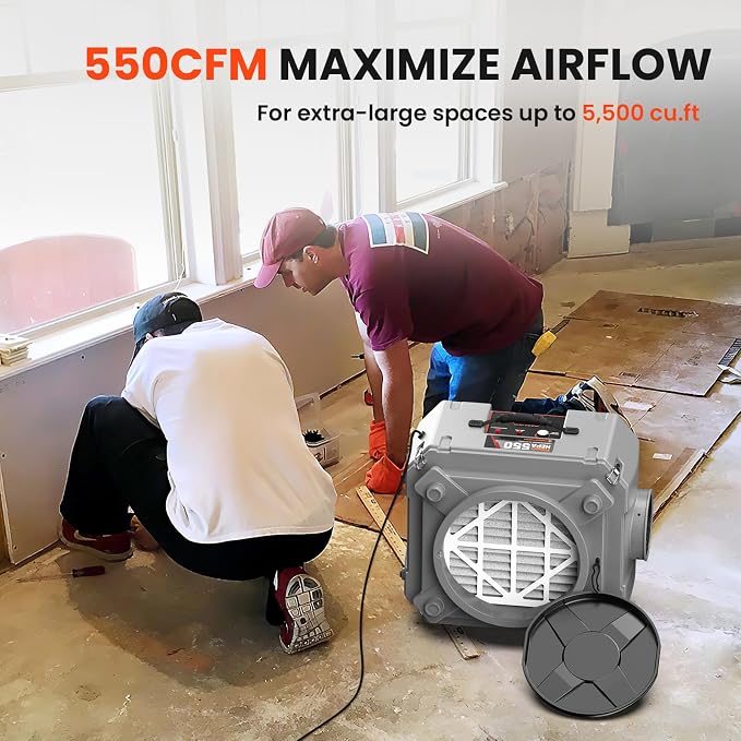 Abestorm Air Scrubber, Negative Air Machine