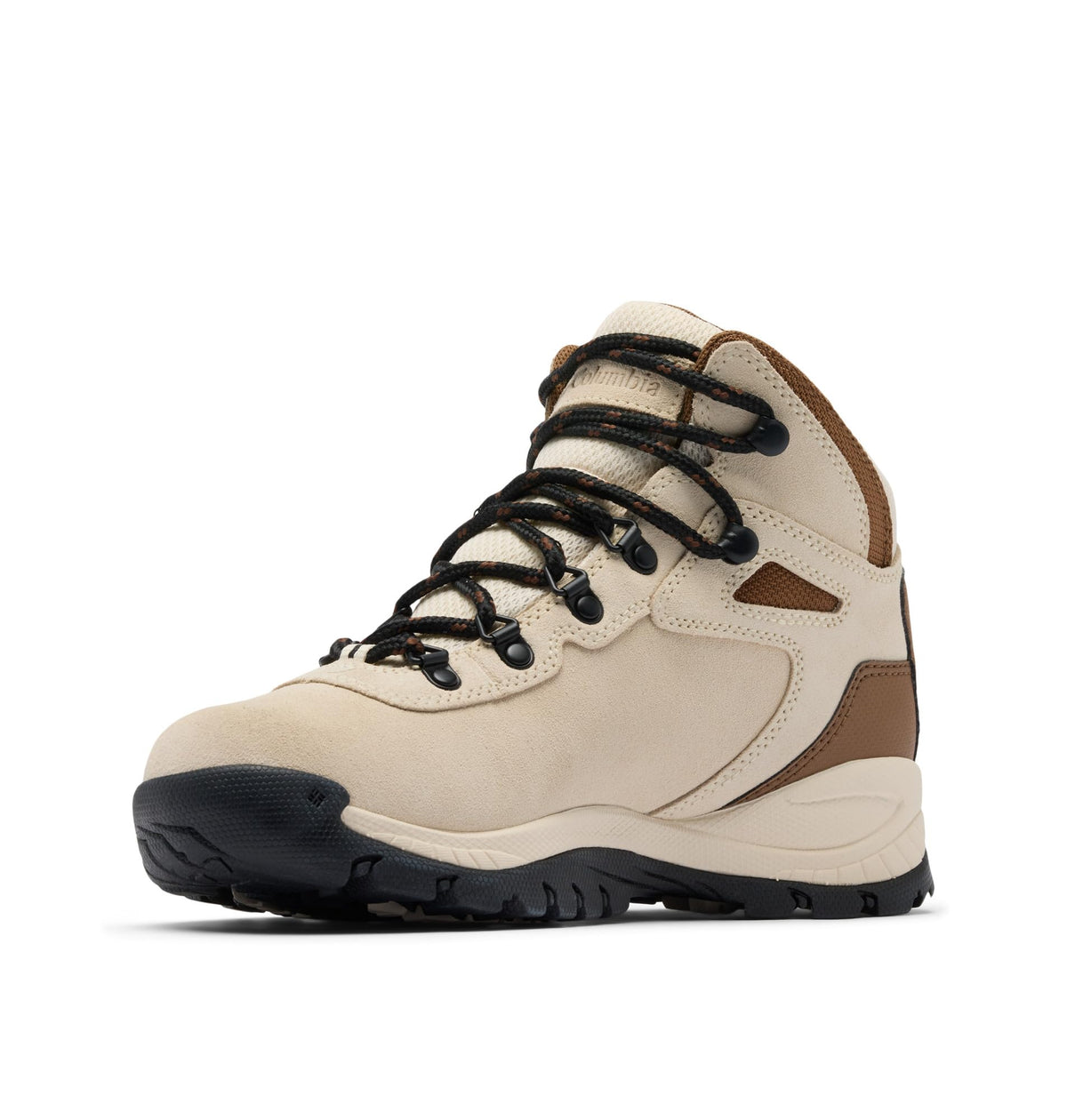 Columbia Women's Newton Ridge Plus Waterproof Amped, Natural/Nutmeg, 10 Regular