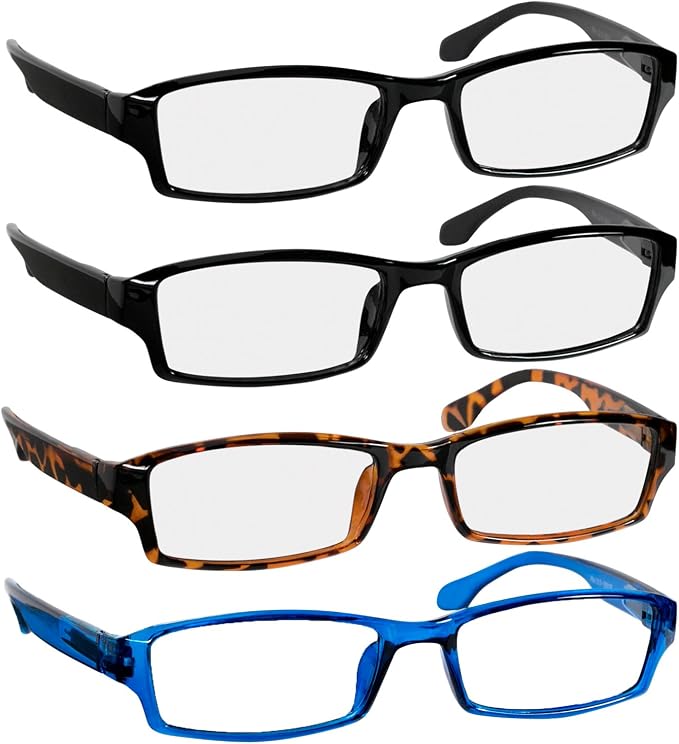 TruVision Readers Reading Glasses, Comfort Spring Hinges