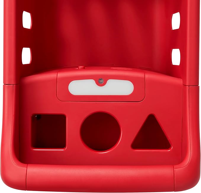 Radio Flyer Toddler Shopping Cart Walker with Wheels, Lights, and Sound for Ages 1+, Educational and Imaginative Play and Walk Behind