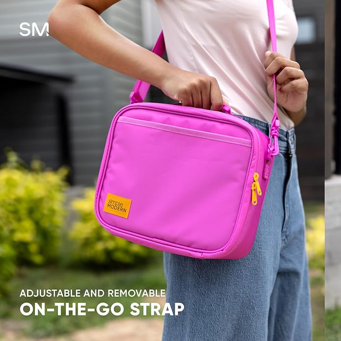 Simple Modern Unisex Hadley Lunch Box With Shoulder Strap