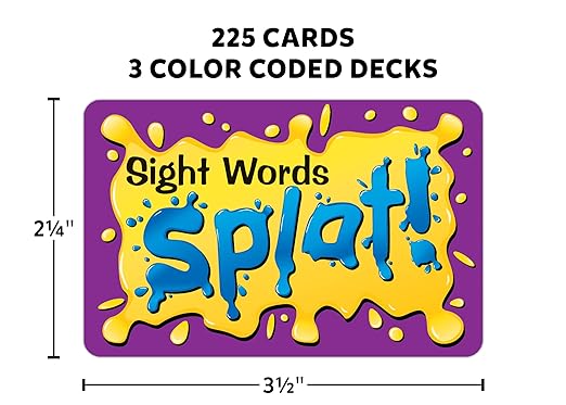 Teacher Created Resources Sight Word Splat! Game, Grades K to 1