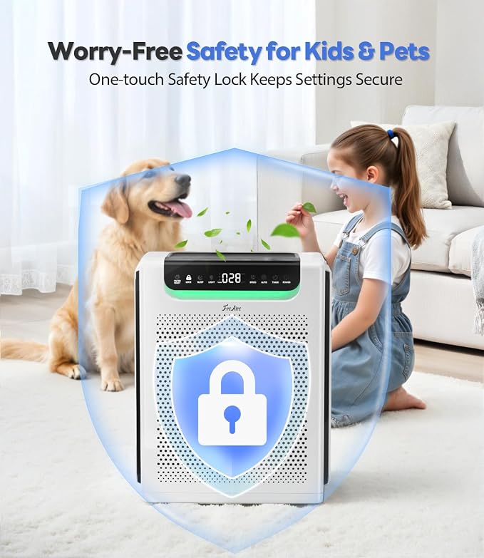 Air Purifiers for Home Large Room, Cover Up to 2600 Ft²