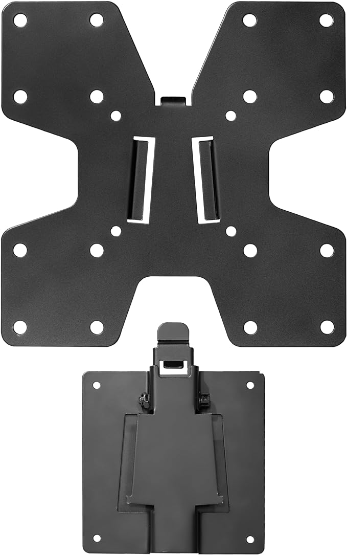 VIVO Large Adapter VESA Mount Quick Release Bracket Kit, Stand Attachment and Wall Mount Removable VESA Plate for Easy LCD Monitor and TV Screen Mounting, STAND-VAD2H