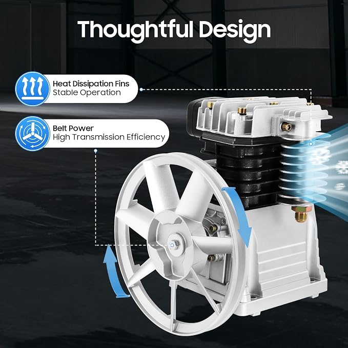 3HP Air Compressor Pump Head