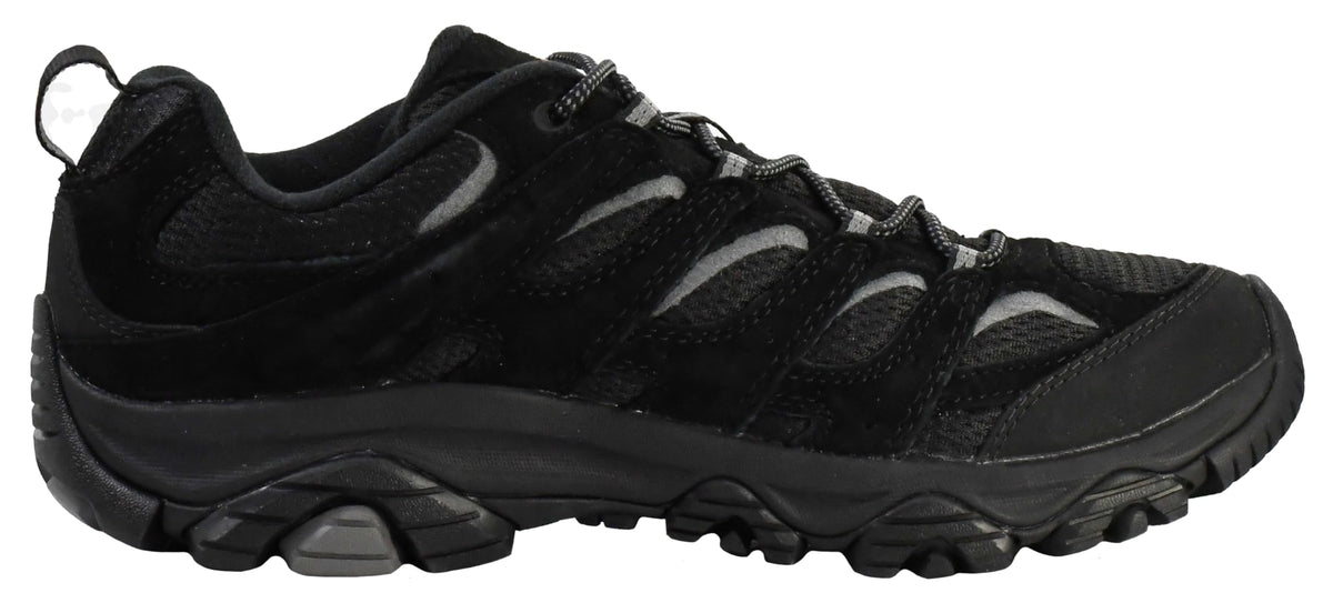 Merrell Men's Moab 3 Hiking Shoe, Black/Black, 8.5 M