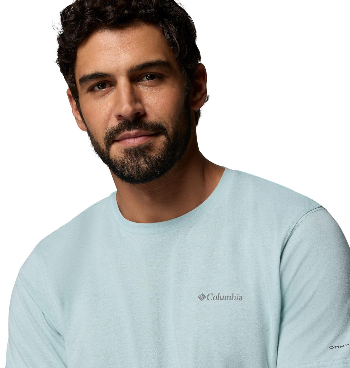 Columbia Men's Thistletown Hills Short Sleeve T-Shirt, Crushed Blue/Heather, XX-Large