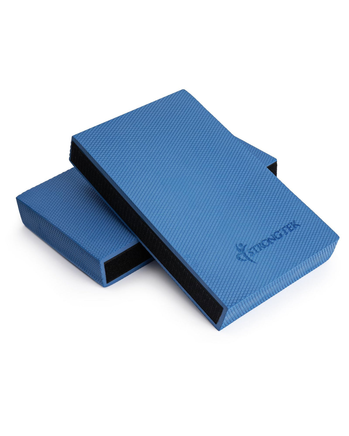 StrongTek 2-in-1 Non-Slip Balance Pad - High-Density Foam Cushion, Supportive Exercise Mat & Knee Pad for Core Training, Yoga, Pilates, Physical Therapy, Stability Training, Stretching, and Rehab