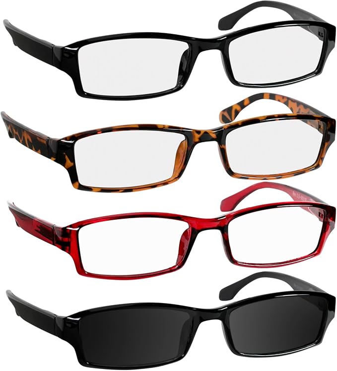 TruVision Readers Reading Glasses, Comfort Spring Hinges
