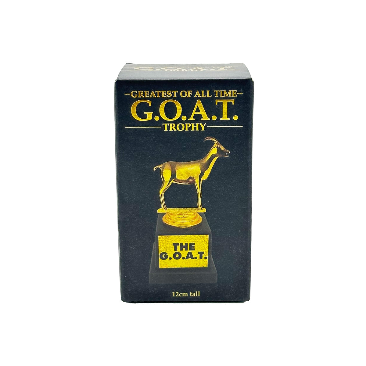 Island Dogs The Goat Trophy - Hilarious Plastic Funny Trophy, Perfect for Awarding The Greatest of All Time, Fun Novelty Award Item for All Ages and Abilities