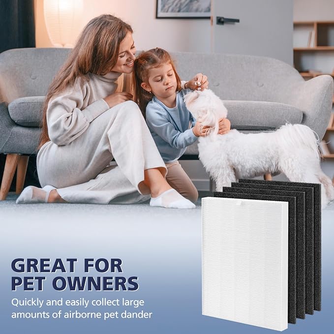 2 Pack C545 HEPA Replacement Filter S Compatible