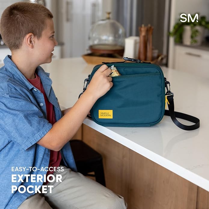 Simple Modern Unisex Hadley Lunch Box With Shoulder Strap