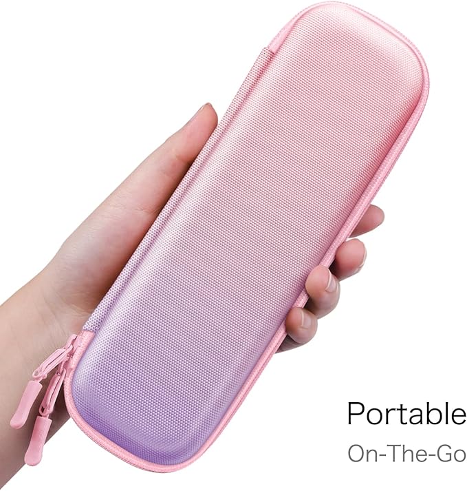 Fintie Holder Case for Apple Pencil Pro, Apple Pencil (USB-C / 1st / 2nd Generation), PU Leather Carrying Bag Sleeve Compatible with Pen, USB Cable, Samsung Stylus, Fantasy Ombre