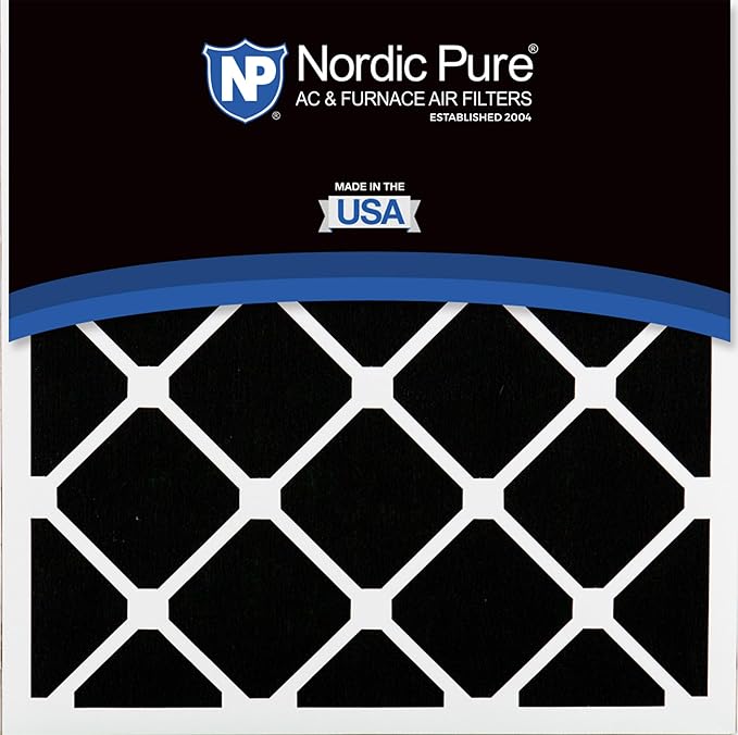 Nordic Pure 20x20x5 Honeywell Replacement Furnace Filters MERV 15 Plus Carbon 2