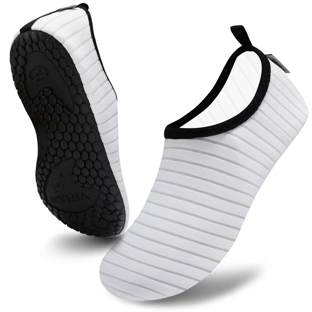 VIFUUR Water Shoes for Men Women Barefoot Quick Dry Aqua Socks Slip On