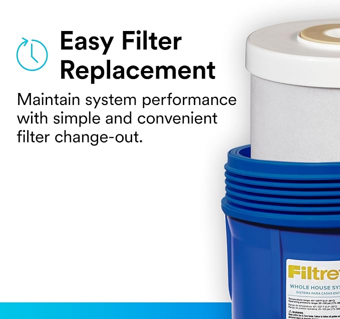 Filtrete Large Capacity Granulated Activated Carbon Whole House Water Filter