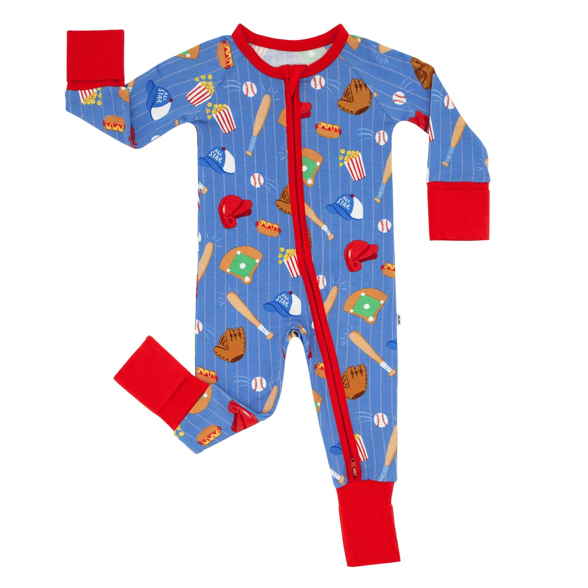 Little Sleepies Baby Pajamas, Pink Party Pals, 0-3M