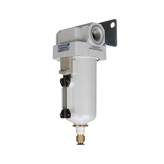 PneumaticPlus SAFM400-N04BD-MEP Compressed Air Coalescing Filter, 0.1 Micron