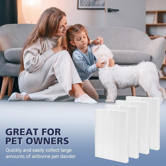 4 Pack C545 HEPA Replacement Filter S Compatible