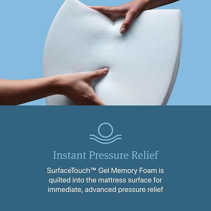 Beautyrest Days End Medium Firm Pillow Top 14.75" Mattress - Cal King - Cooling Tech, Supportive Durable Pocketed Coils, Pressure Relief, Motion Separation; 100 Night Sleep Trial and 10 Year Warranty