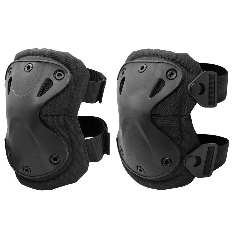 AOUTACC Combat Knee Protective Pads for Outdoor CS Paintball Game Cycling Safety Skateboarding Gear Skates Knee Protection Guard Pads