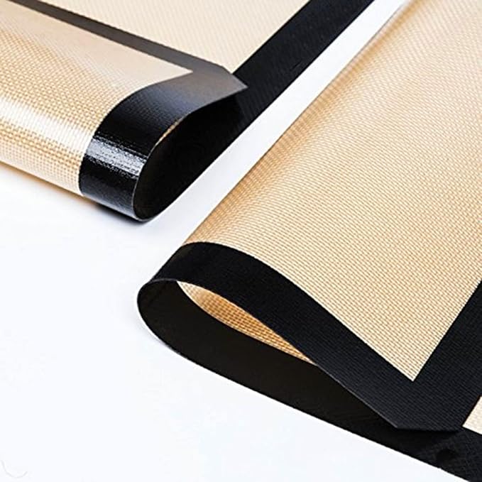 HAPPIELS Baking Mats for 15 inch Baking Sheets 2-Pack Nonstick