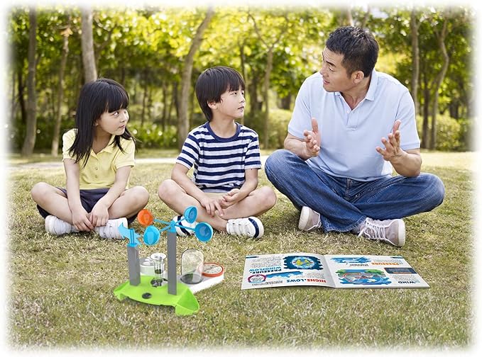 SMARTLAB Toys Storm Watcher Weather Lab with 18 Wild and Windy Experiments