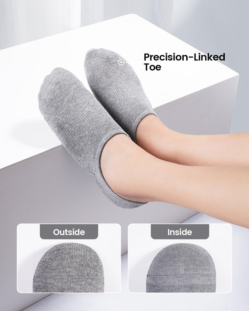 IDEGG No Show Socks Womens and Men Low Cut Anti-slid Athletic Running Novelty Casual Invisible Liner Socks